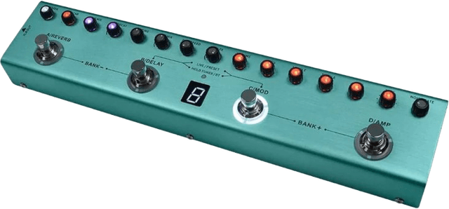 M-VAVE TANK-G Multi-effects Guitar Pedal (36 Presets)